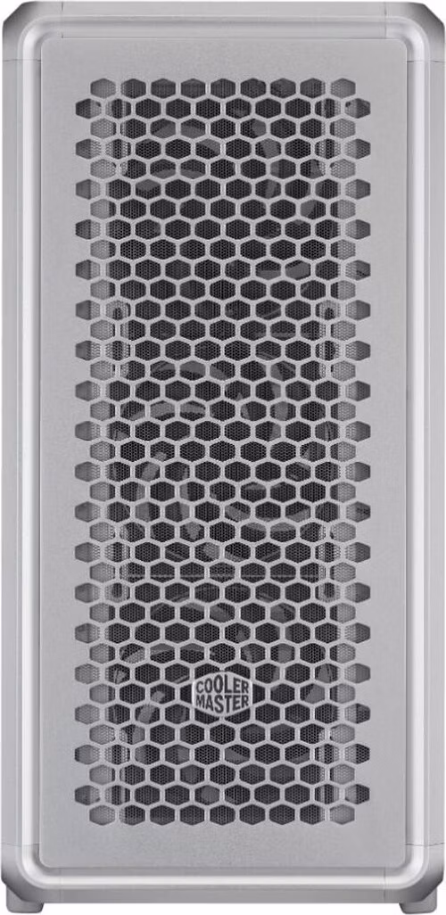 Cooler Master case MasterFrame 600, Průhledná bočnice, ATX, 3x 140mm ARGB Fan, 1x 120mm ARGB Fan, ARGB Hub, Stříbrná