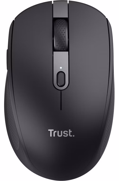 Trust Ozaa/Kancelářská/Optická/Pro praváky/3 200 DPI/USB+BT/Černá