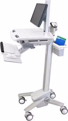 ERGOTRON StyleView® Cart with LCD Pivot, vozík pro NTB/LCD/AIO, Klávesnice, myš