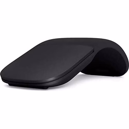 Microsoft Surface Arc Mouse/Cestovné/Blue Track/1 000 DPI/Bezdrôtová Bluetooth/Čierna