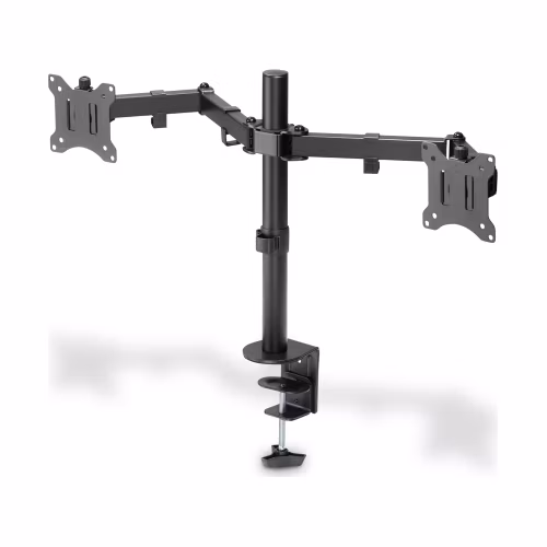 Digitus držák na dva monitory 15-32 ", 2x 8 kg (max.), Černé VESA: 75 x 75, 100 x 100
