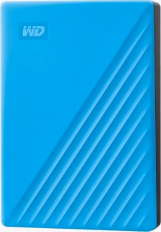 Prenosný disk WD My Passport 4 TB Ext. 2.5" USB3.0 Modrá