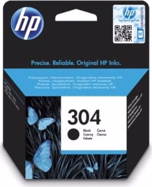 HP náplň c. 304 - čierna - Blister