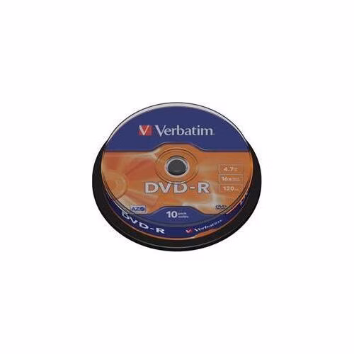 VERBATIM DVD-R AZO 4,7GB, 16x, spindle 10 ks
