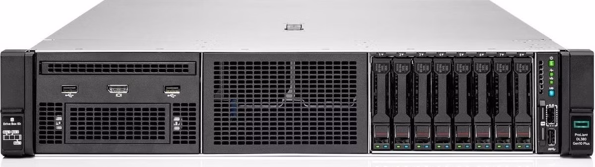HPE PL DL380g10 Plus 4309Y (2.8/8C) 32G VROC SATA 8SFF 1x800Wti L9 ocp 2x10GSFP+ P55277-421 RENEW