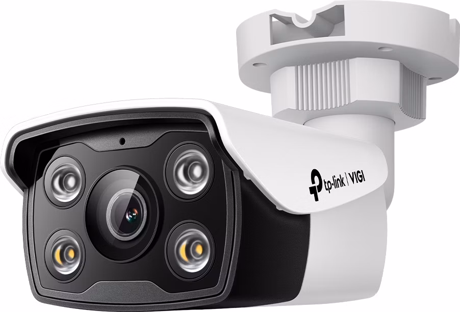5MP Full-Color Bullet Network Camera SPEC: 5MP, 6mm Fixed Lens, 1/2.7” Progressive Scan CMOS, H.265+/H.265/H.264+/H.264,