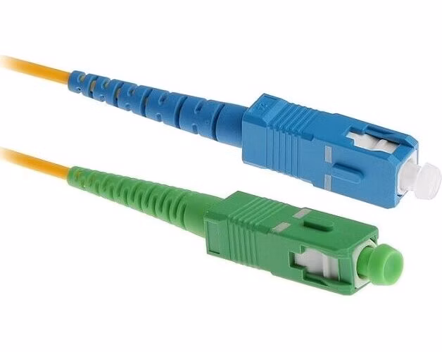 WAVERF optický patch kabel, SC(upc) -SC(apc), Singlemode, Simplex, 1m