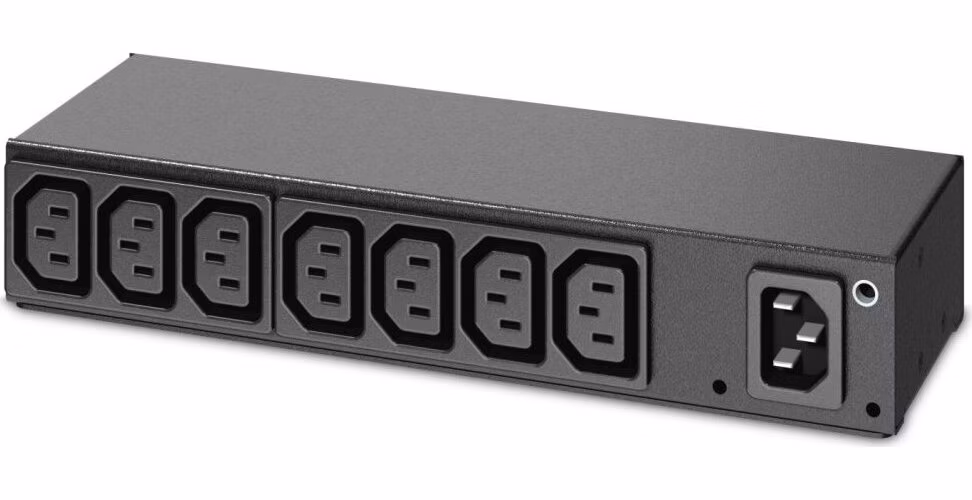 APC Stojanová jednotka AP6015A (RACK) PDU, základní, 0U/1U, 120-240V/15A, 220-240V/10A, (8) C13