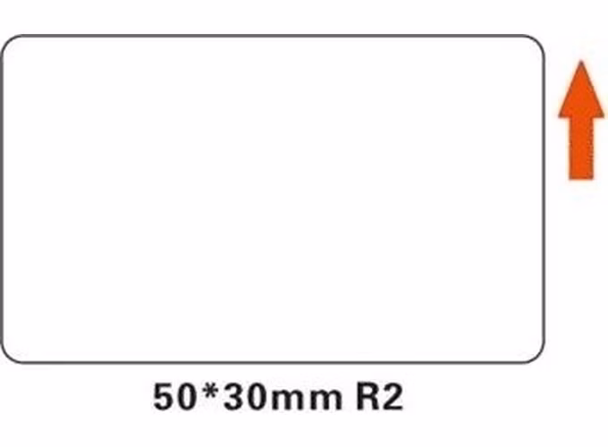 BAZAR - Niimbot štítky R 50x30mm 230ks White pro B21, B21S, B3S, B1 - Poškozený obal (Komplet)
