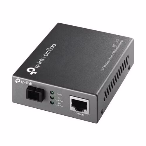 TP-Link OMADA MC111CS WDM media konvertor (1x100Mb/s, 1x simplex SC/UPC, SM, 1550/1310nm, 20km)