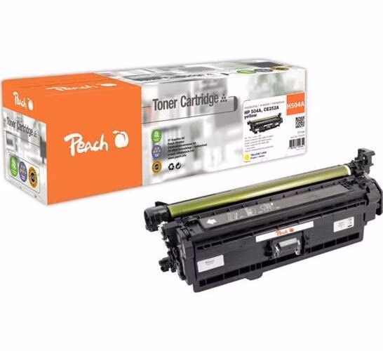 PEACH kompatibilní toner HP CE252A, No 504A, yellow, 7000 výnos