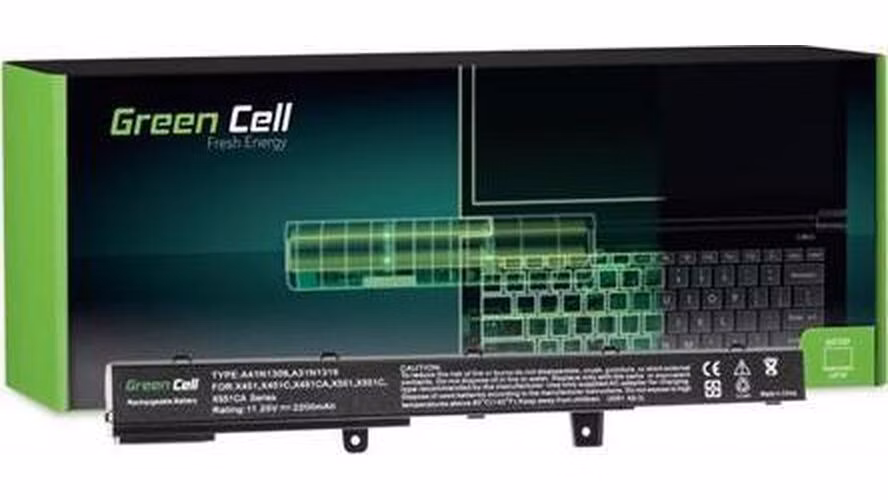 Green Cell Battery A31N1319 A41N1308 for Asus X551 X551C X551CA X551M X551MA X551MAV F551 F551C F551M R512C R512CA R553L