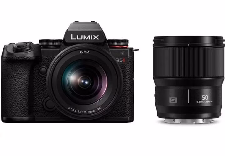 Panasonic Lumix S5 II LUMIX S 20-60 mm F/3,5-5,6 + Lumix S 50mm/F1,8