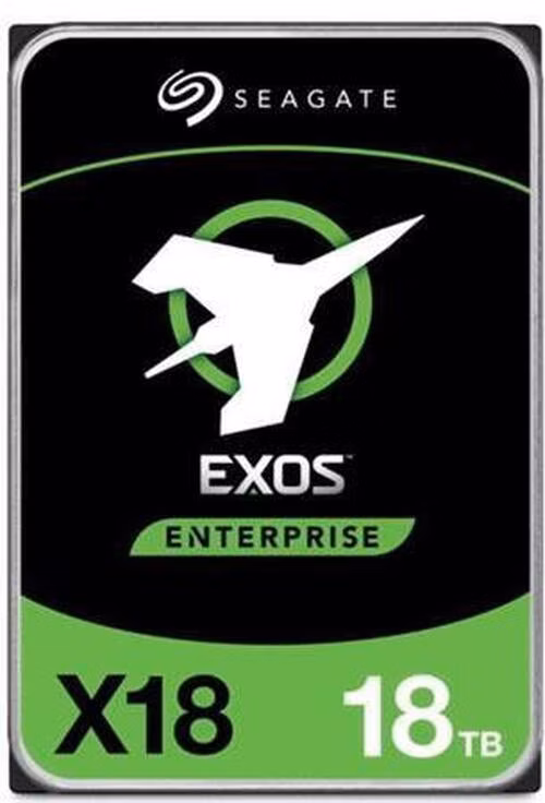 Seagate Exos X18 HDD, 18TB, 3.5", SATAIII, 256MB cache, 7.200RPM bulk