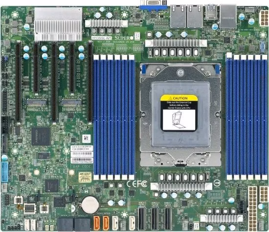 Supermicro H13SSL-NT 1xSP5,AMD EPYC™ 9004-series 8x DDR5,  ATX