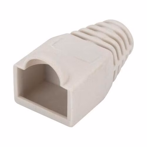 PremiumCord 25ks krytov konektorov RJ45 - sivé