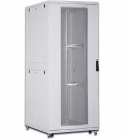 DIGITUS 47U serverový stojan, Unique Series, dveře z děrované oceli 2272x800x1000 mm, barva šedá (RAL 7035)