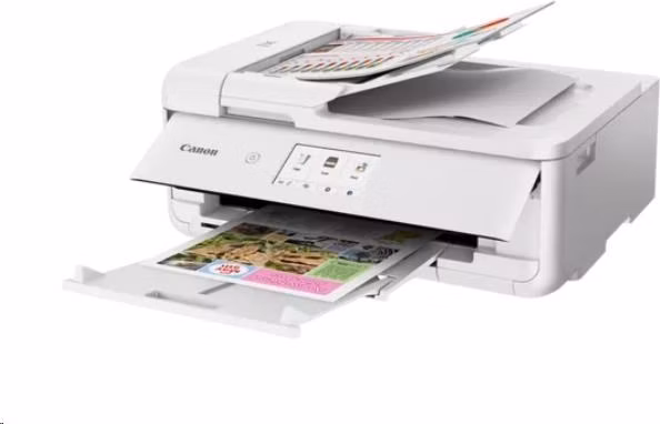 BAZAR - Canon PIXMA Tiskárna TS9551Ca white - barevná, MF (tisk,kopírka,sken,cloud), duplex - Rozbaleno (komplet)