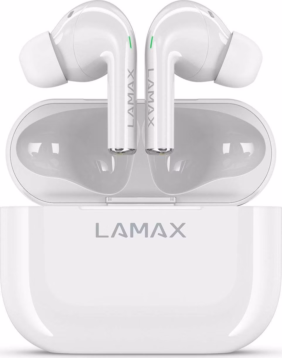 LAMAX Clips1 špuntová sluchátka - bílé