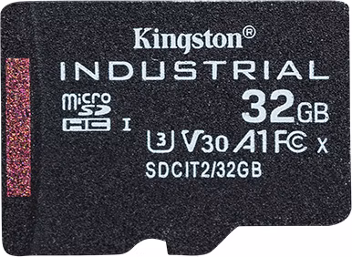 KINGSTON 32GB microSDHC / Industrial Temp / UHS-I / U3 / bez adaptéru