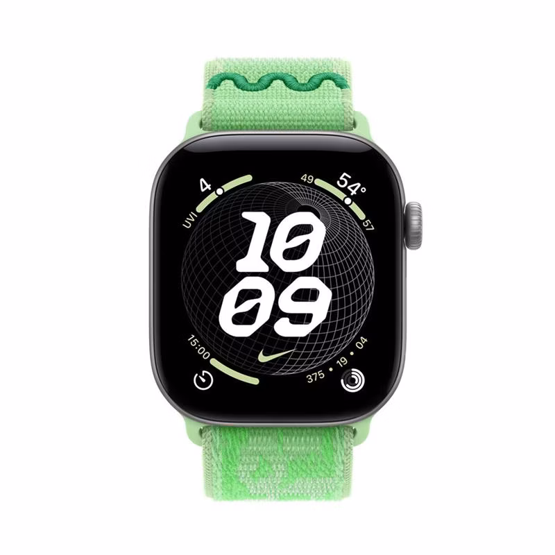 Apple Watch 42mm Green Spark Nike Sport Loop