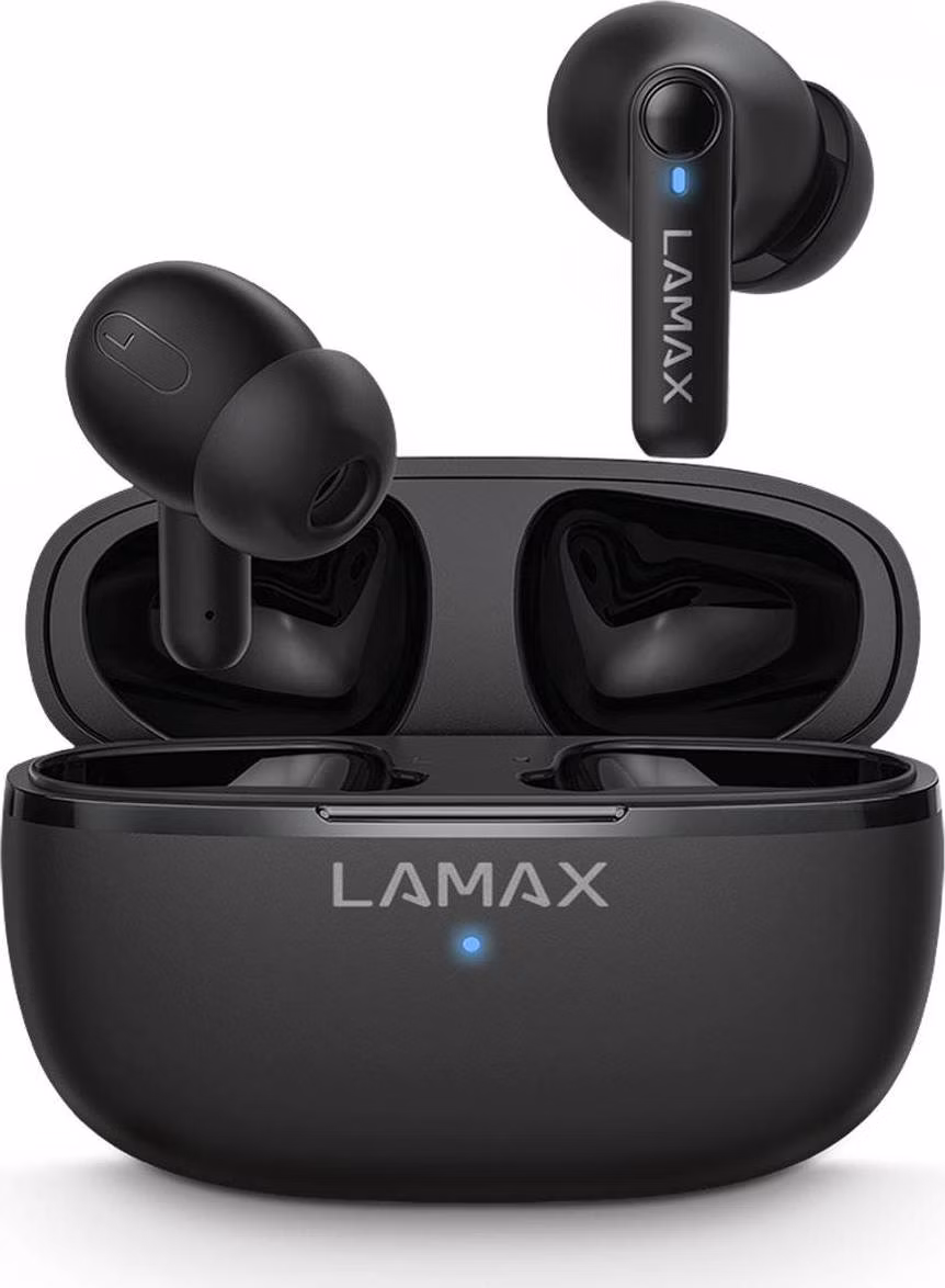 LAMAX Clips1 Play - špuntová sluchátka - černé