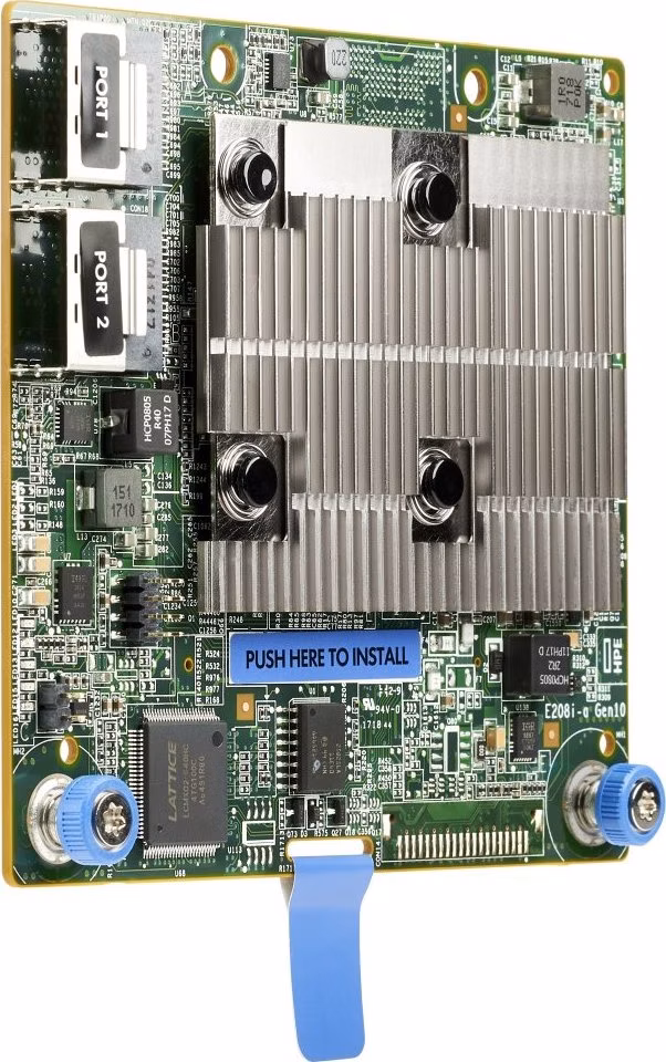 HPE Smart Array E208i-a SR G10 12G SAS ModularLHController (use only if co-existance with GPU needed)