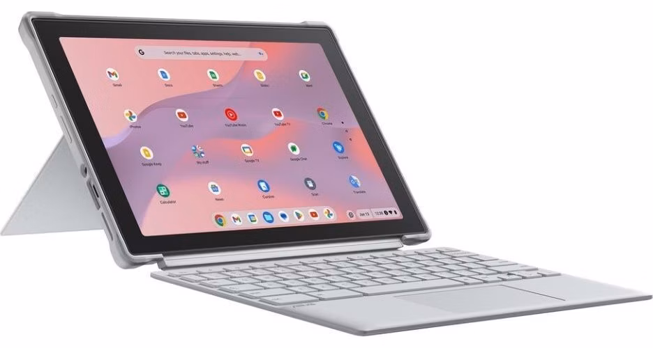 ASUS ChromeBook CM3/ MediaTek 520/ 8GB/ 128GB/ ARM Mali-G52 MC2/ 10,5"WUXGA,lesklý,touch/ Chrome OS EDU/ stříbrný