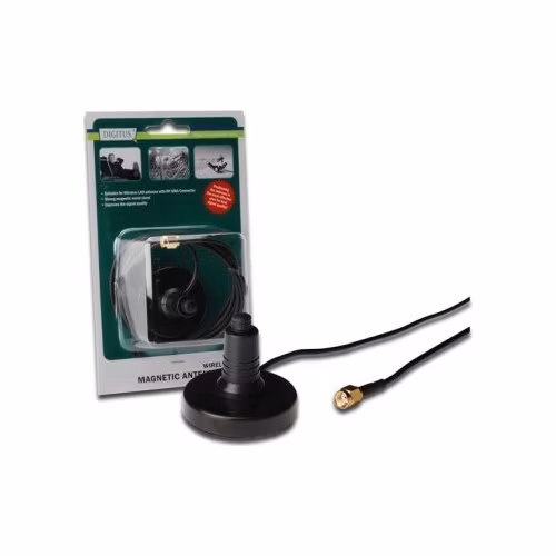 Digitus RP-SMA kabel 1,5m s magnetickým stojánkem