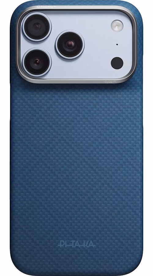 Pitaka kryt Edge Case Argyle pre iPhone 18 Pro Max - Abyss Blue