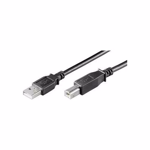 PREMIUMCORD Kabel USB 2.0 A-B propojovací 1m, barva černá