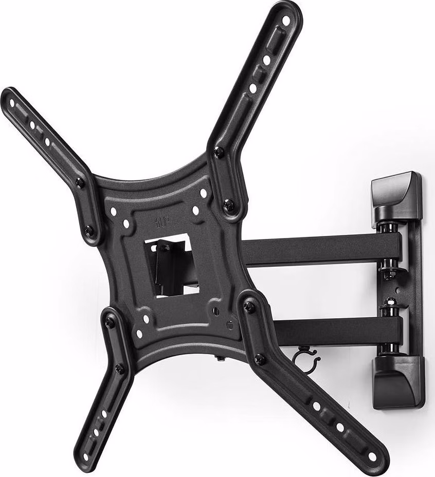 ROZBALENÉ - NEDIS nástěnný držák pro LCD a TV/ 23 - 55 "/ nosnost 30 kg/ náklon ± 20°/ otáčení 180°/ kloubový (3 klouby)