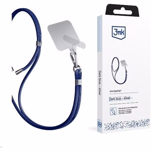 3mk EasyClip Dark Blue (silver)