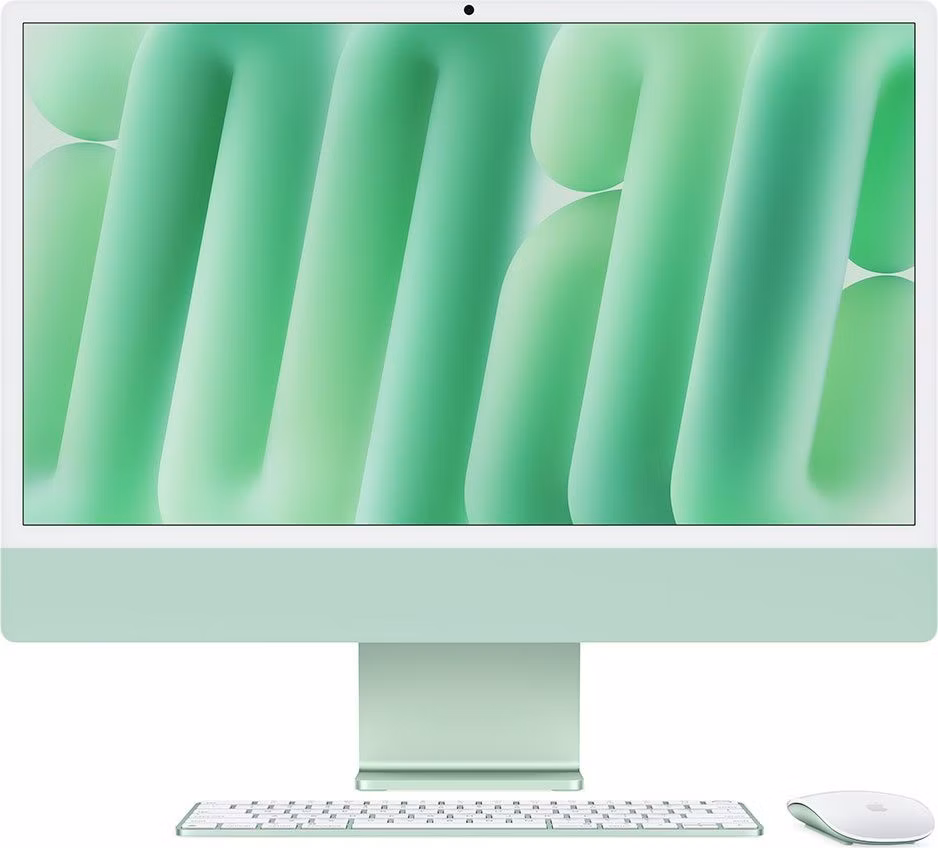 iMac 24" 4.5K Apple M4 10C CPU 10C GPU 24GB 512GB Zelený SK
