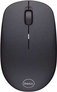 Dell WM126/Cestovná/Optická/1 000 DPI/Bezdrôtová USB/Čierna