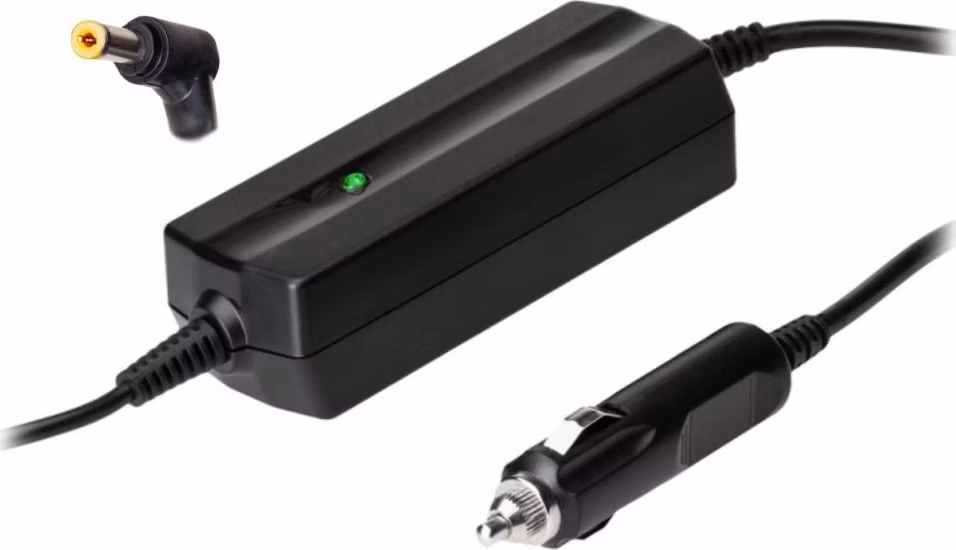 TRX Akyga napájecí adaptér do auta/ 19V/ 4,74A/ 90W/ 5,5x1,7mm/ pro notebooky Acer
