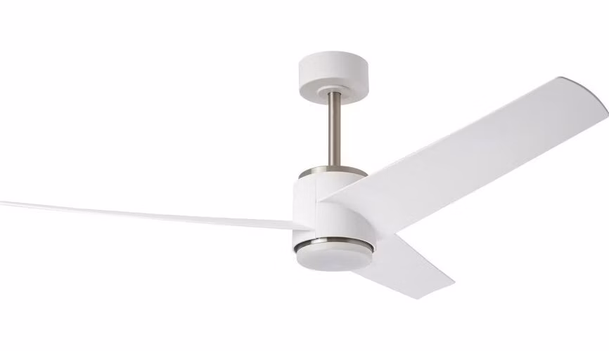 IMMAX NEO LITE BEAUTY SMART LED stropní svítidlo s ventilátorem 18W, Wi-Fi, TUYA, bílo-stříbrné