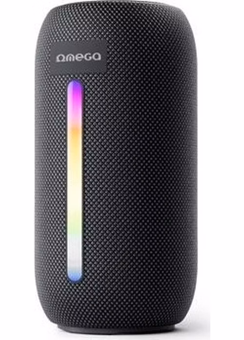 Platinet OMEGA Bluetooth reproduktor V5.1, 10W RMS, RGB podsvícení, baterie 1500mAh, válcový tvar
