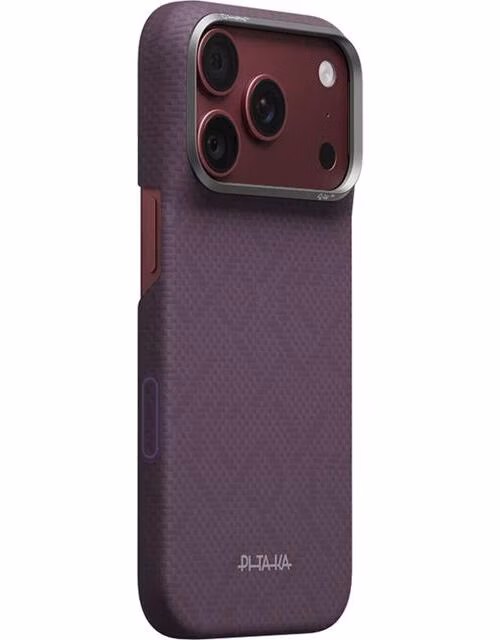 Pitaka kryt Edge Case PTK Weaving pre iPhone 18 Pro - Charoite Purple