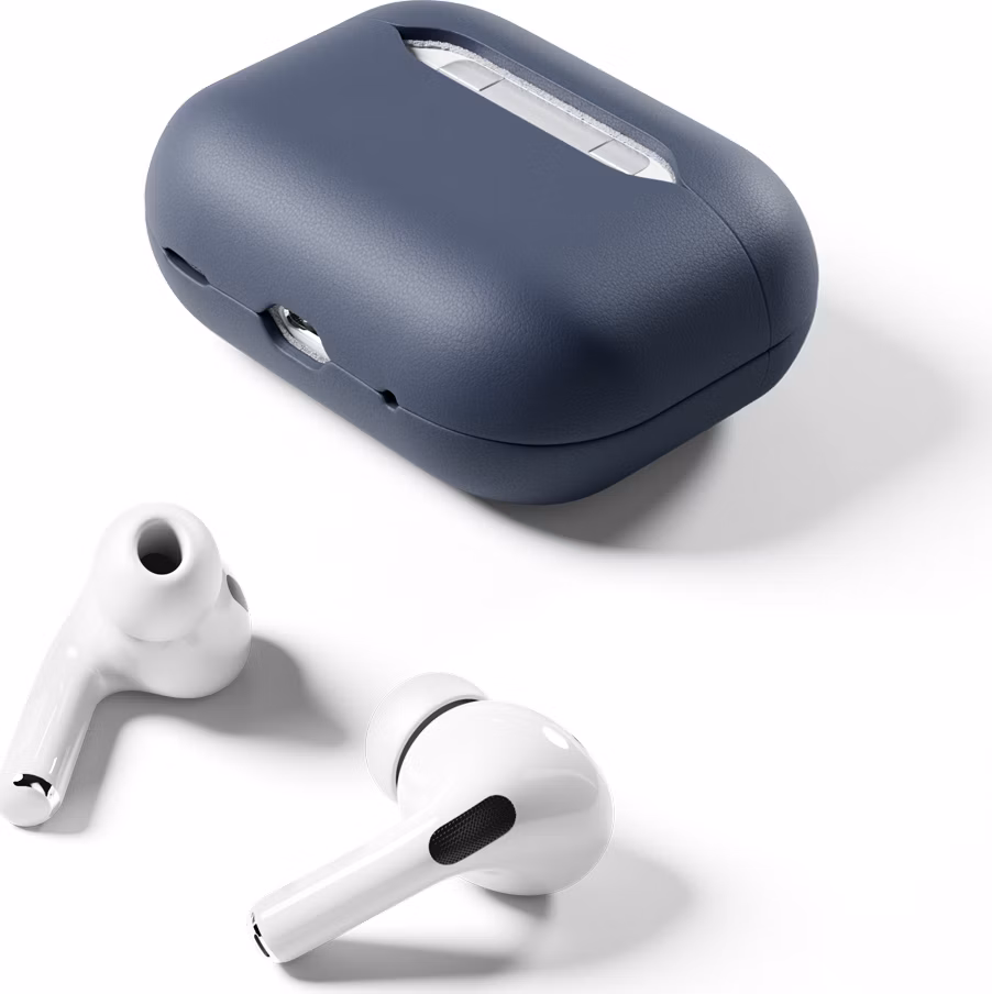 Epico Leather Case Airpods Pro 2 - modrá