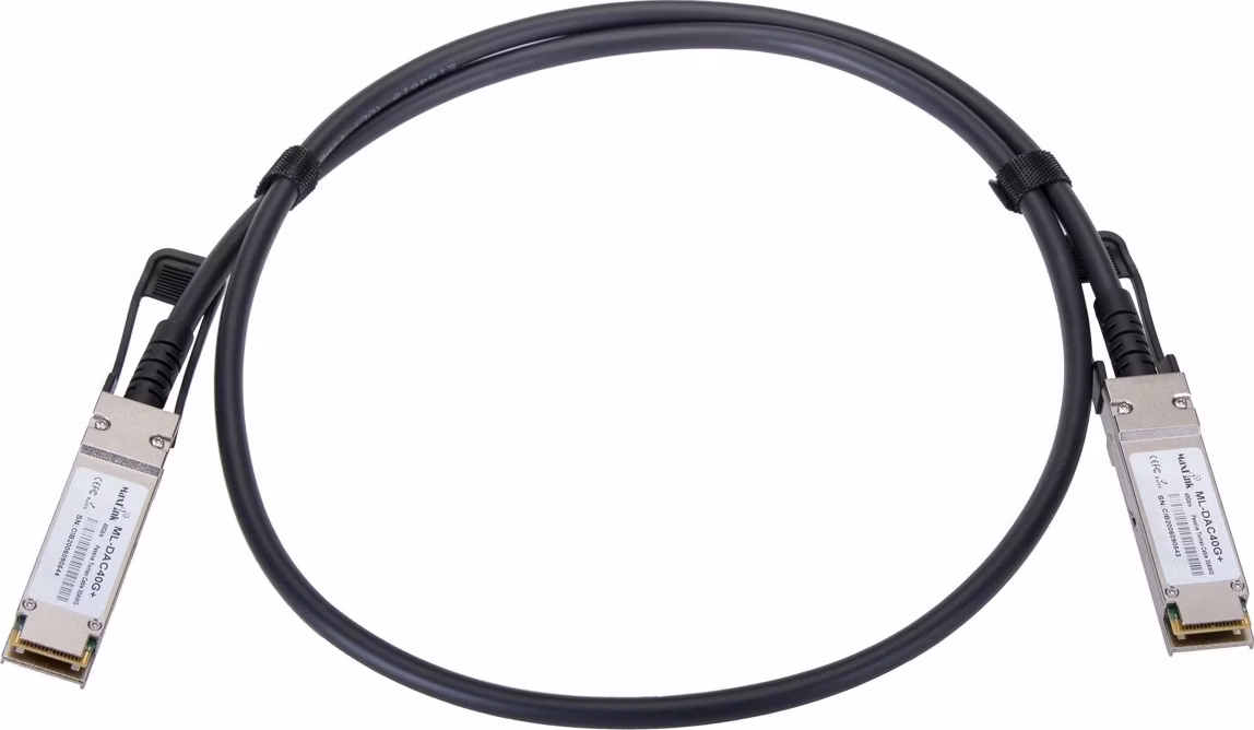 MaxLink 40G QSFP+ DAC kábel, 1m