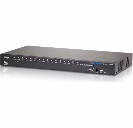 ATEN CS17916-AT-G 16 PORT USB HDMI KVM SWITCH W/EU PW CORD ATEN