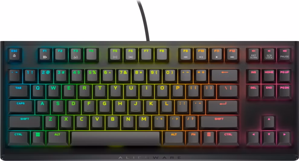 DELL klávesnice Alienware Tenkeyless Gaming Keyboard/ AW420K/ US/ Int./ mezinárodní