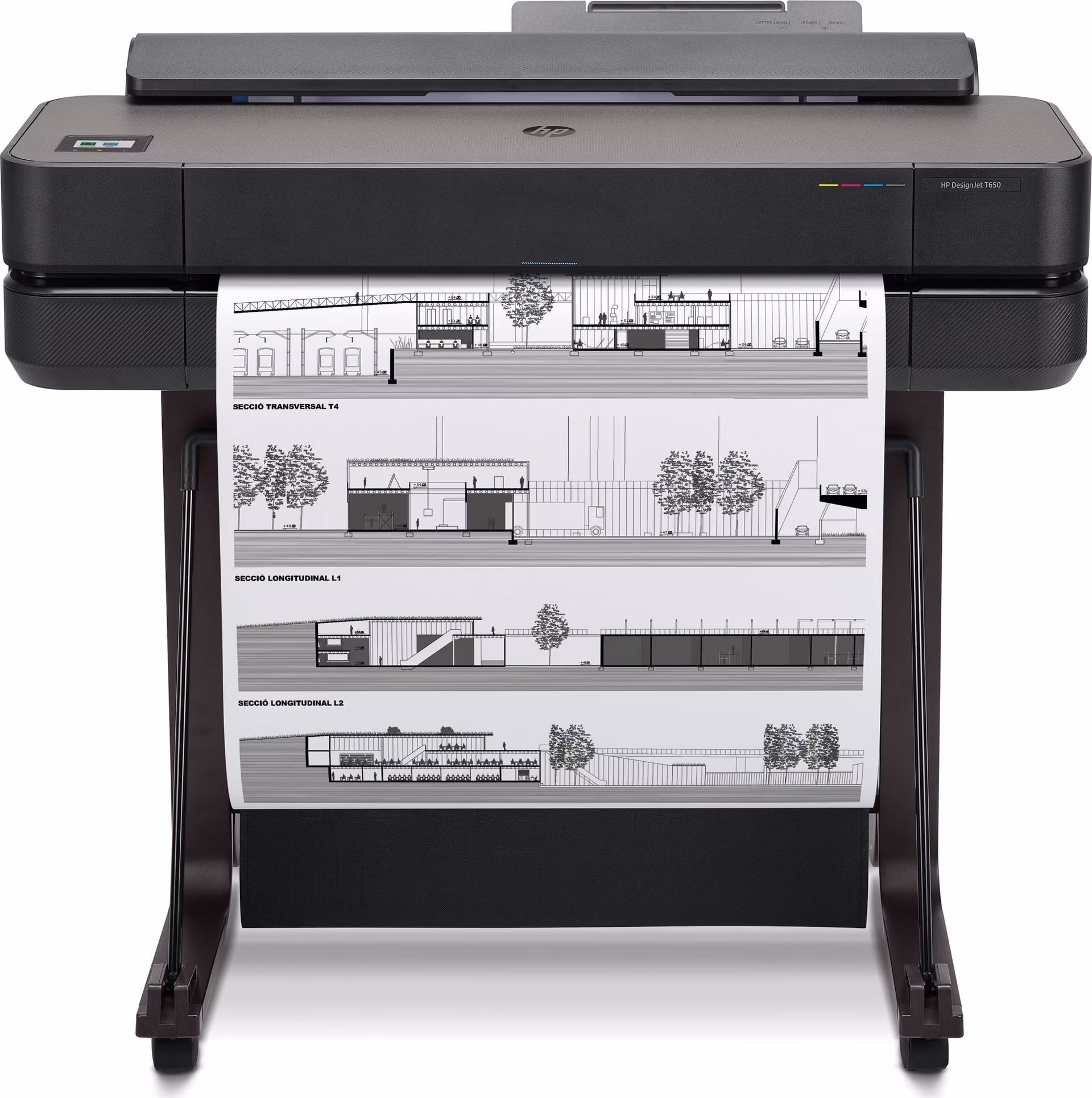 HP DesignJet T650 24" (A1+,  26s A1, USB 2.0, Ethernet, Wi-Fi)