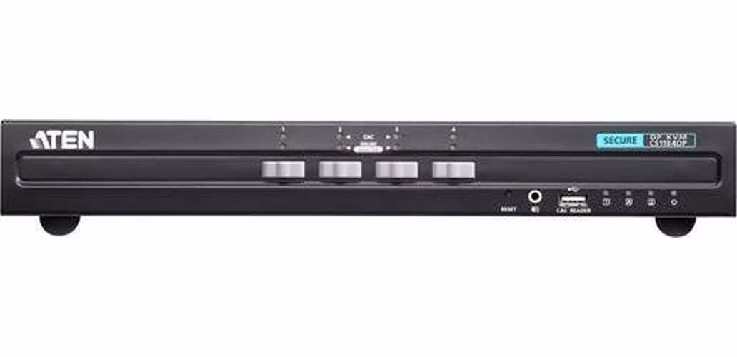 ATEN 4-Port USB DisplayPort Dual Display Secure KVM Switch (PSS PP v3.0 Compliant)