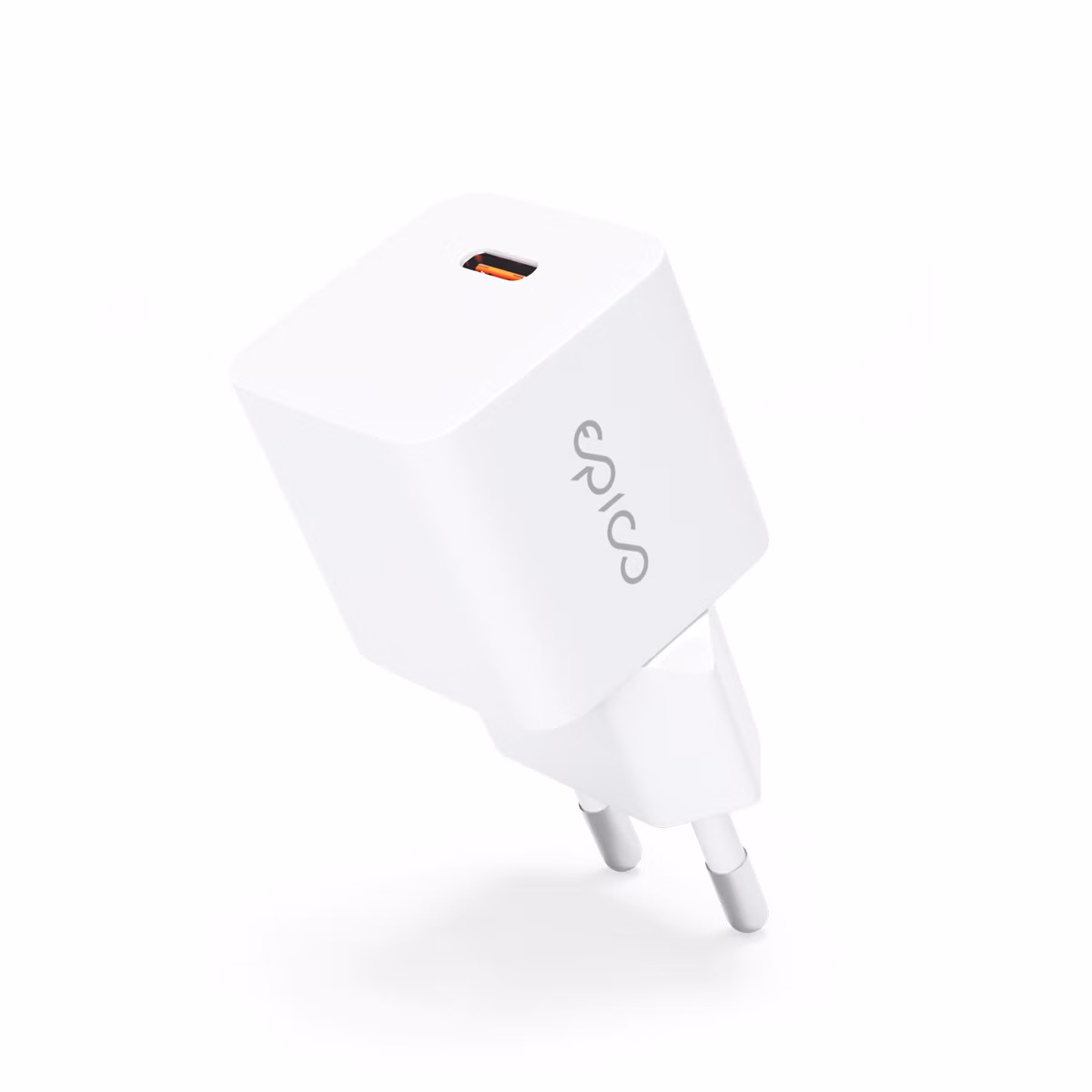 iStores by EPICO 20W PD MINI CHARGER - biely