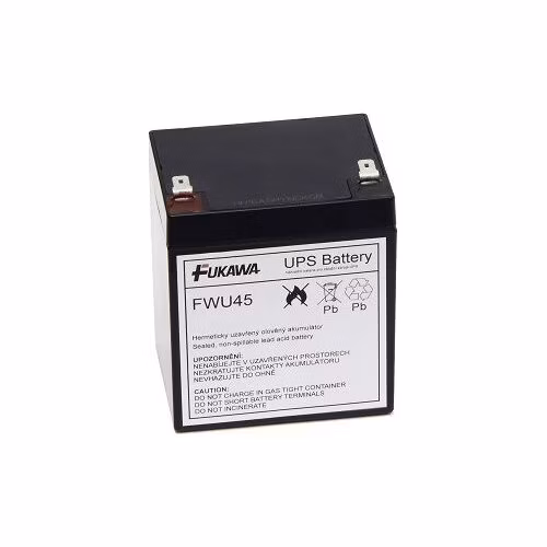 FUKAWA olověná baterie FWU45 do UPS APC/ výměnná sada za RBC45