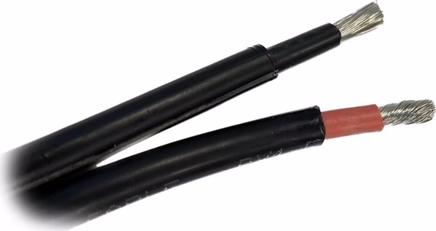 XtendLan SC6-1M-2C solární kabel  1500V/32A, 1m (průřez 2x 6mm) měděný odběr  na desítky m