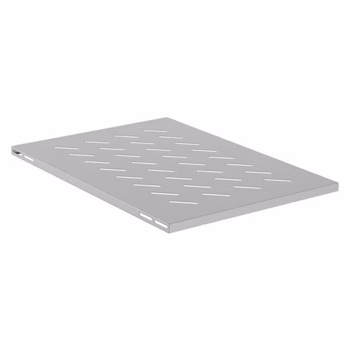 POLICA PRE 19" SKRINE 800MM ŠEDÁ LANBERG (1U/480X675MM NOSNOSŤ DO 120KG, 4BODOVÁ MONTÁŽ)