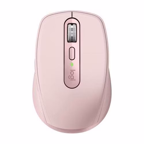 Logitech myš MX Anywhere 3S - bezdrátová/bluetooth/darkfield/6 tlačítek/8000dpi/usb-c/tichá/růžová